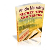 Article Marketing  Secret Tips & Tricks 